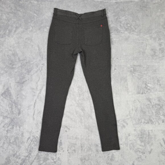 Spanx The Slim X Ponte Super Skinny Jeans Womens 27 Gray Pants Stretch Comfort - Picture 2 of 11